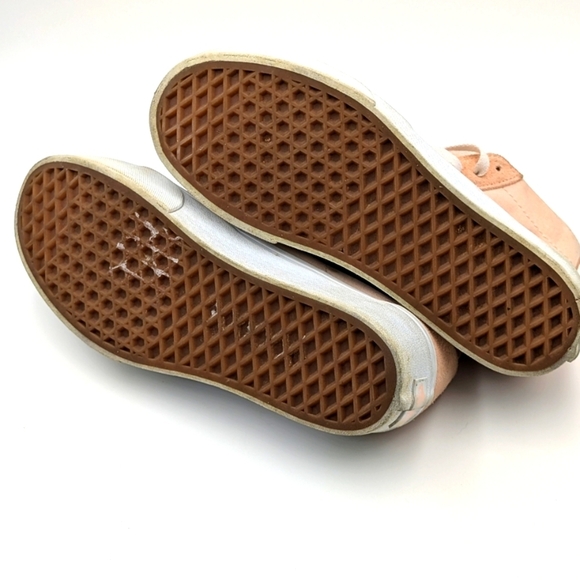 Vans Sk8-Hi Tapered Stackform Peach Sneakers W 8.5 - Picture 5 of 10